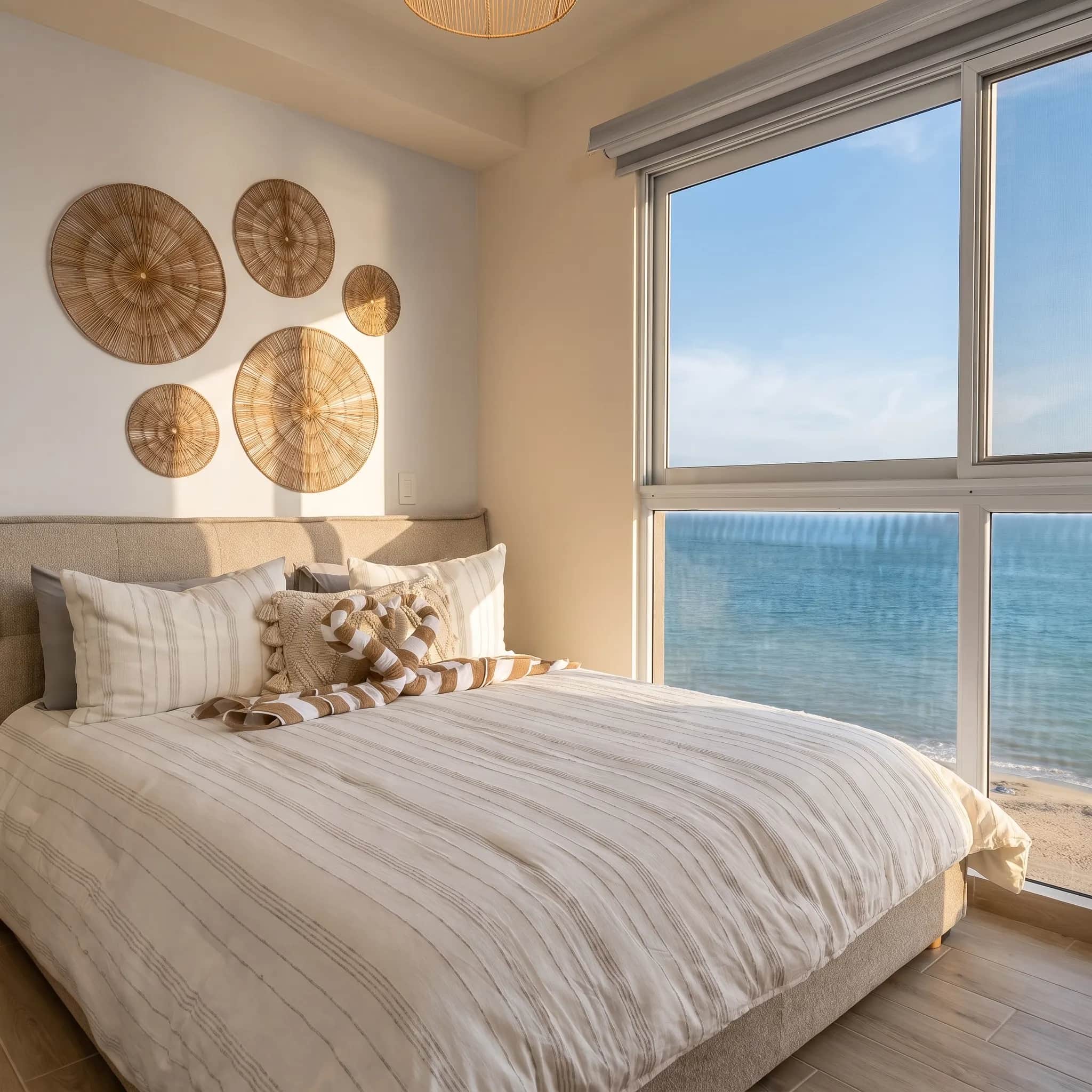 Habitación de una villa de The Residences con vista al océano