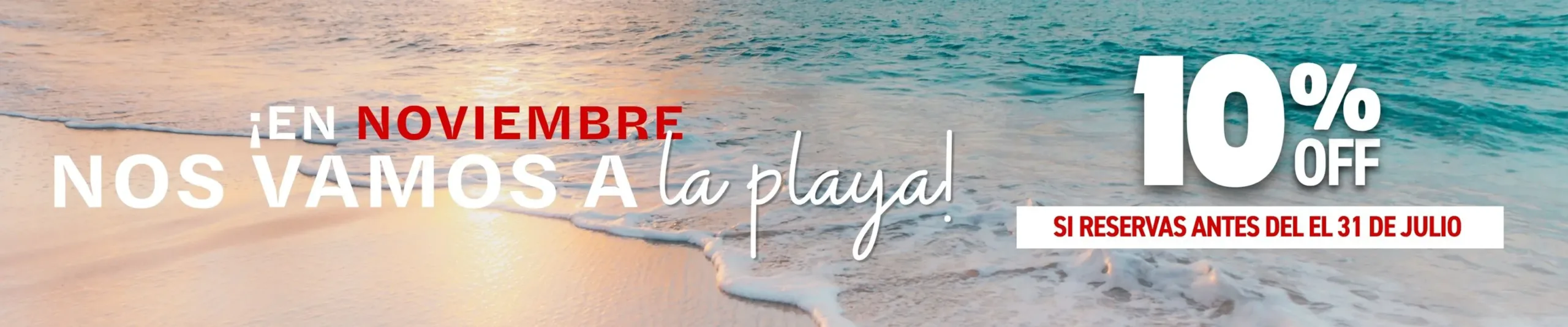 Playa Caracol 10% off