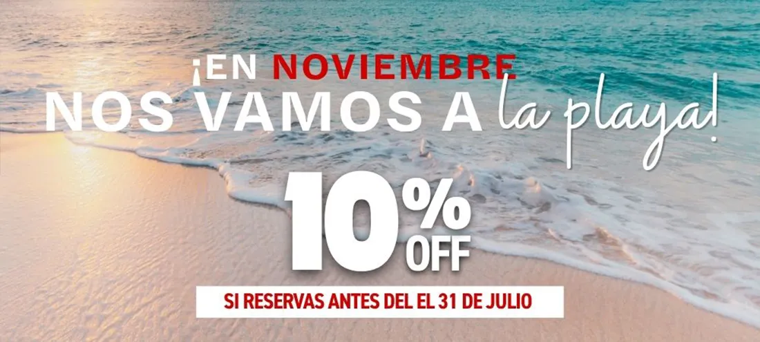 Playa Caracol 10% off